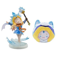 Dota 2 Crystal Maiden Windranger Marci Q-Version Game Action Figure Collectible Model Ornaments Garage Kit Doll Toys Gift