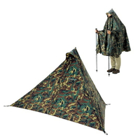 ├登山樂┤日本mont-bell Camouflage watch tencho 披風式雨衣 鳥類攝影 # 1322003