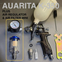 Spray Gun Auarita K-350 K350 PAKET HEMAT - 1.0mm