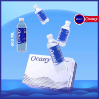 Thùng 24 Chai Nước Uống ION Kiềm Đóng Chai Ocany 600ml - Hỗ trợ tiêu hoá, detox nhanh 【Hiệu quả 【Hiệ
