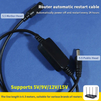 24H kuasa automatik Off Reset DC 5V-15V Rout-er Rebooter WiFi Reset Router masa pelbagai modul masa