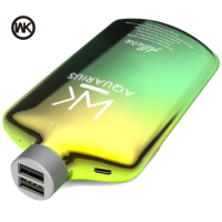 WK Power Bank 10000mAh 2 USB Portable Charging Bateria Externa Movil Poverbank 10000mAh for PowerBank 18650 Xiaomi iPhone Huawei