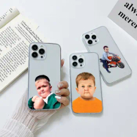 Funny Hasbulla Magomedov Phone Case For Samsung A53 A50 A52S A51 A72 A71 A73 A81 A91 A32 A22 A20 A30 A21S 4G 5G Transparent Capa