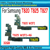 For Samsung Galaxy Tab S3 T820 T825 T827 Motherboard Unlocked Mainboard 32gb SM-T820 Full Chips Android Free Shipping