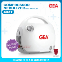 Compressor Nebulizer 403T Alat Bantu Pernafasan Inhaler Peralatan Terapi Penguapan Uap Nafas Pernapa