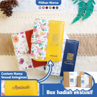 Al Quran Terjemah Wanita Muslimah Keluarga Ukuran A6 Resleting Mawaddah - Al Quran Custom Nama