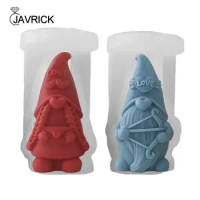 Love Heart Gnome Scented Molds DIY Epoxy Resin Molds Table Ornament Mould