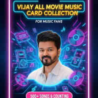 Thalapathy Vijay 3904  Kad  FANS untuk Peminat Thalapathy  Kad Thalapathy Vijay
