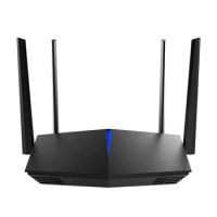 WiFi 6 Router 1800Mbps 2.4G/5.8G 802.11Ax Wireless Gaming Router with 5XGigabit Port for Home Office 128 Users(US Plug)
