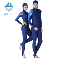 Lặn bộ đồ lặn một mảnh của nam và nữ với kem chống nắng mũ Wetsuit Bãi biển lướt sóng sứa đồ tắm áo 