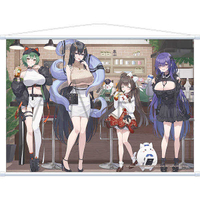 ■預購■『yostar』通販｜碧藍航線 JR秋葉原駅店 B2掛軸 (カフェ) 。[1208]