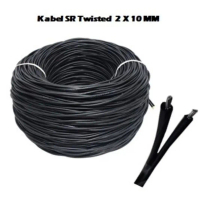 Kabel SR 2x10mm - Kabel twisted 2x10 - Kabel NFA2X- Kabel Listrik PLN 1ROLL 100M