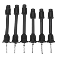 6pcs Car Ignition Coil Rubber Stick 22448-31U01 22448-31U06 for Nissan Maxima Cefiro Infiniti VQ25 VQ20 VQ30 PA32 A32 A33 Q30