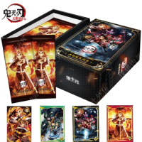 Wholesale Demon Slayer Card For Fans Anime Peripheral Kamado Nezuko Classic characters Collection Card Children Birthday Gifts
