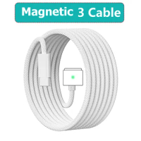 140W USB-C to Magnetic 3 Cable, Compatible with 2023 MacBook Pro 2021 M1 Pro Chip 14" 16", MacBook Air 2022 M2, MacBook Pro 2023