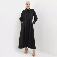 MFMW MFMW Anjani Dress Gamis Hitam With Payet