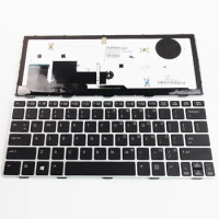 Laptop US English Version Keyboard for HP EliteBook Revolve 810 G1,810 G2,810 G3 With Backlit