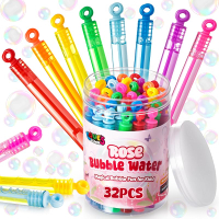 LovesTown 32Pack Bubbles Party Favors for Kids 8Styles Ocean AnimalsBubbles Wands Classroom Prizes T