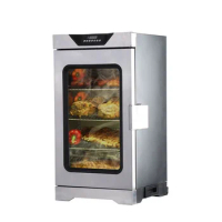 60L Intelligent Electric Oven Electric Fume Oven wood chips Meat Usage Smokehouse Oven/small sausage fish smoked Bacon furnace