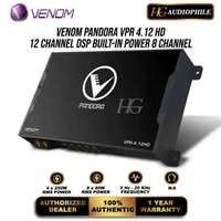 Venom Pandora VPR 4.12 HD DSP Processor 12 Channel Built In Power Amplifier 8 Channel Plug And Play 