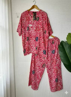 setelan celana panjang Jumbo batik kencana ungu label hitam - CP Jumbo KUH motif sunan motif 2