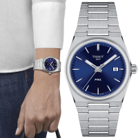 TISSOT 天梭錶官方授權 PRX 40 205 復古新浪潮時尚腕錶(T1372101104100)
