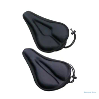 Bikes Saddle Cover Gel Padded Bikes Saddle Cover Comfortable Exercise Bikes Saddle Cushions Cover for Cycling Drop Shipping