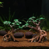 2Pcs Aquarium Decoration Bonsai Trees Ornaments for FishTank Interior Driftwood Realistic Rockery Ornaments
