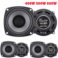 4/5/6 Inch Subwoofer Speakers Full Range Frequency Car Audio Horn 400W 500W 600W Car Subwoofer Stereo for Vehicle Automobile