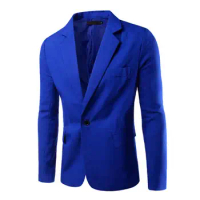 Spring Suit Coat Great British Men Blazer Slim Men Blazer Plus Size Suit Coat for Banquet