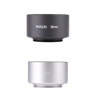 35mm Professional Standard Metal Lens Hood for Canon Nikon Sony Leica Olympus Pentax