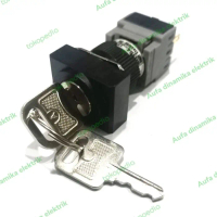 AH164-J2A11A Key Switch 2 posisi Fuji AH164j2a11a
