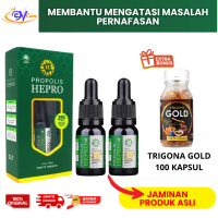 Propolis Hepro Asli Original 2 Botol  Bonus Trigona Gold 100 Kapsul