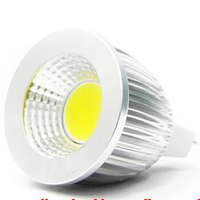 high power MR16 12V 6w 9w 12w led Dimmable cob spotlight lamp bulb warm cool white