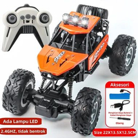 LC - Mobil Remote Control 2.4GHZ Dengan Lampu Suara Bisa Keluar Asap RC Mobil Offroad Anak Mainan Mo