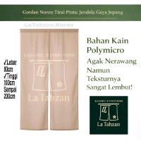 LaTahzan.Noren - Gorden Curtain Tirai Pintu Jepang Pembatas Ruangan Bahan Polymicro Polos Minimalis 