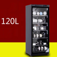 120L LED digital display electronic auto dry cabinet Moisture-Proof Camera Dry Box SLRS Lens Storage Cabinet