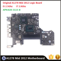 661-6588 820-3115-B Motherboard For MacBook Pro 13" A1278 MD101 MD102 i5 2.5GHZ i7 2.9GHz Laptop Logic Board 820 3115 B Mid 2012