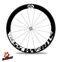 700c Road Bicycle Carbon Wheelset Sticker 24/30/38/40/50/55/60/80/88mm Bicycle Wheels Decal for Ax Lightness Replacement