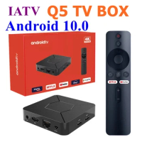 New Smart TV Box 4K HD Android 10.0 Smart TV Box Q5 2.4/5G Dual-WIFI Video Media Player Home Theater TV Set-top Box