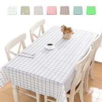【樂居家】大尺寸 北歐風 PVC桌布(防水 防油 正方形桌巾 桌墊 餐桌巾)