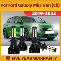 TEENRAM Car Accsesories H7 High H7 Low Beam Plug-N-Play Bright Two-side CSP Chip For Ford Galaxy Mk3 Van (Ck) 2019-2022