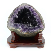 【吉祥水晶】烏拉圭紫水晶洞 18.9kg(招財聚財氣)