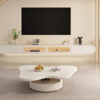 Display Luxury Tv Cabinet Console Large Living Room Console Modern Mobile Monitor Stand Center Meuble Tv Bois Theater Furniture