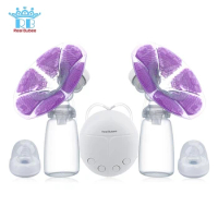 Real Bubee Single/double Electric Breast Pump With Milk Bottle Infant Usb Bpa Free Powerful Milk Pum