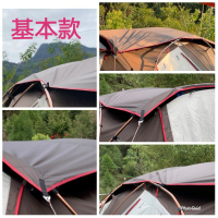 訂製適用coleman 氣候達人CC2/CC3 黑膠頂布