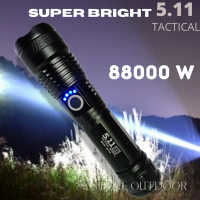 SENTER LED MX-P50 MAX POWER ORIGINAL 88000 W SENTER SUPER TERANG LAMPU SENTER LASER JARAK JAUH TERBA