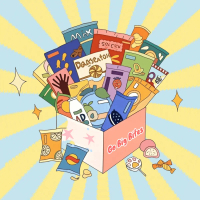 Fun Box Mystery Box-Snacks Mix With Sweet, Salty, Sour And Spicy, Crispy and Bursting,Go Big Bites B