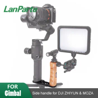 LanParte gimbal handle grip hold arm zhiyun crane2 3 Weebills DJI Ronin S SCMOZA extended extension grip arm gimbal accessories