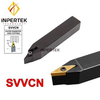 SVVCN 1212 11 Holder Bubut Insert VCMT 11 Pahat Gagang Netral Luar